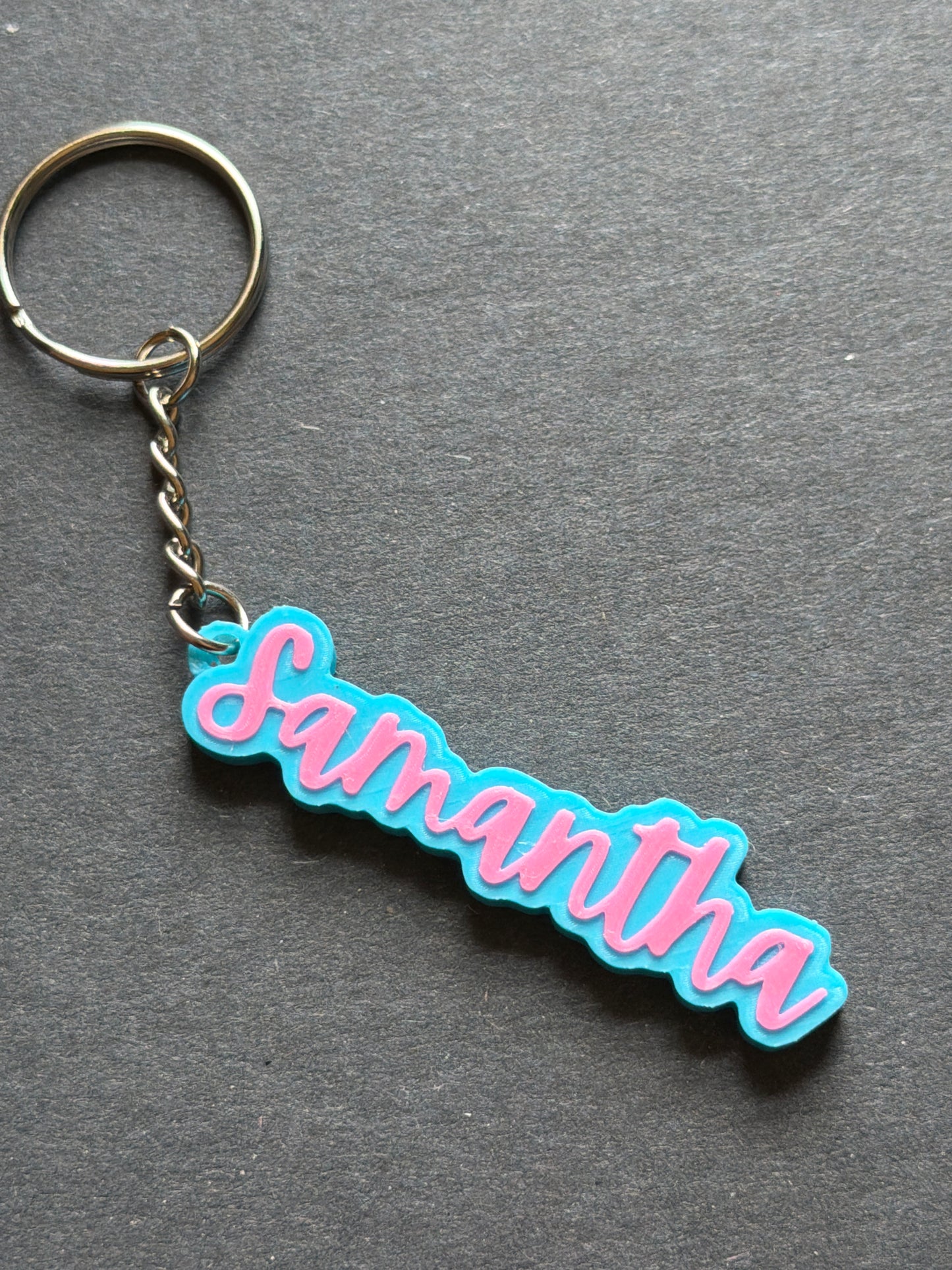 Custom name Keychain