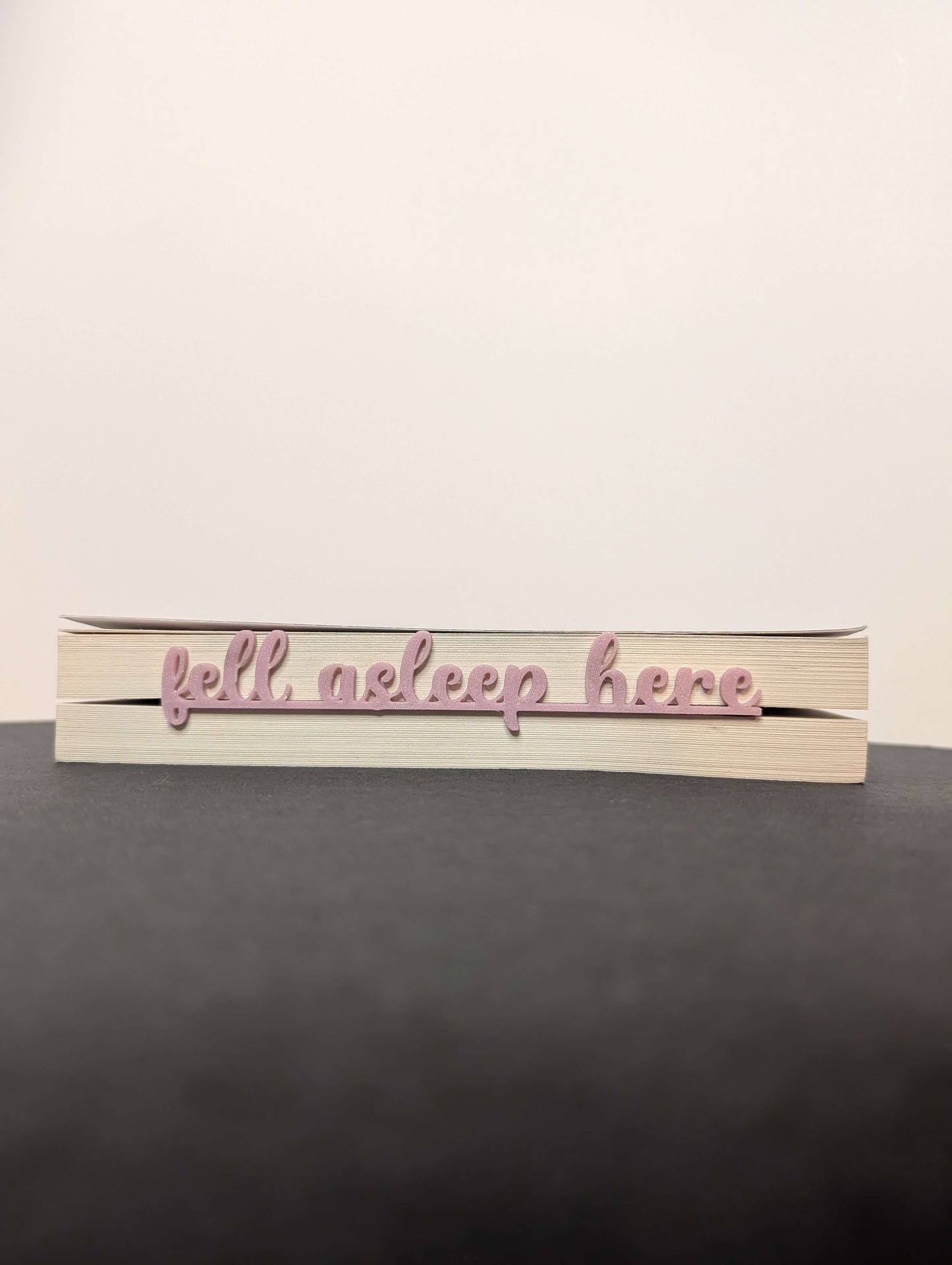 Side edge text bookmarks